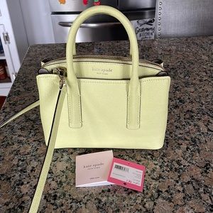 KATE SPADE - Margaux lemonsorbe crossbody satchel